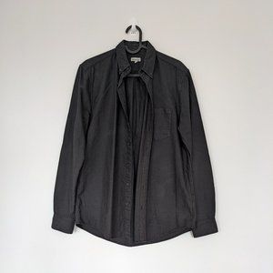 Steven Alan Black Cotton Shirt (Size: S)